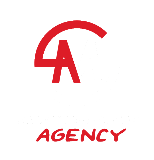All Marketing Solutions Agency red white Logo